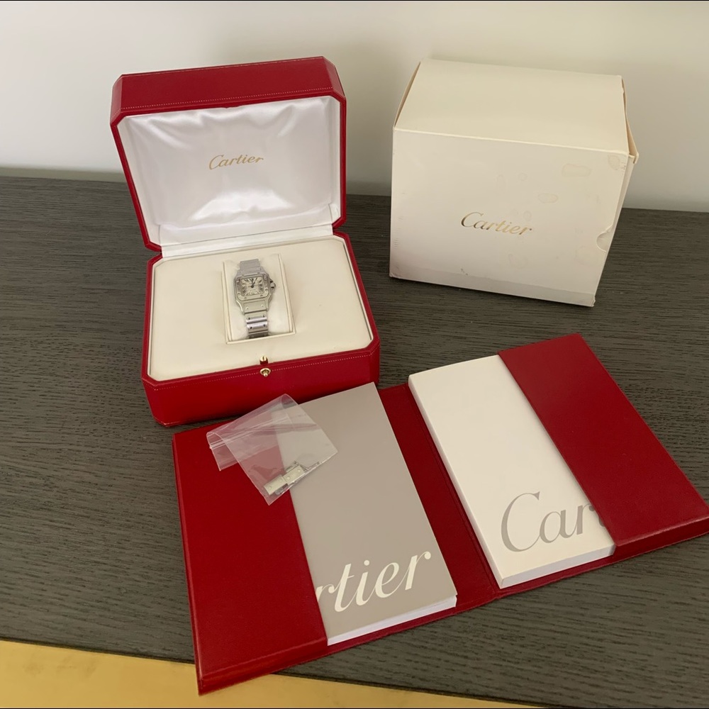 Cartier Santos Ladies Stainless Steel Automatic
